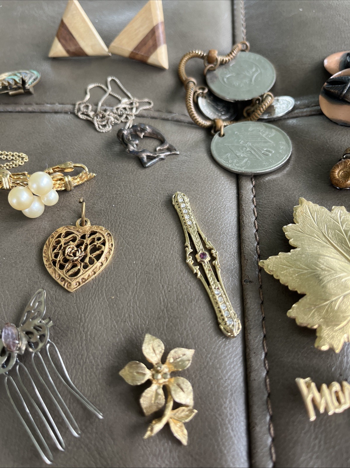 Vintage Costume Jewelry Lot Estate