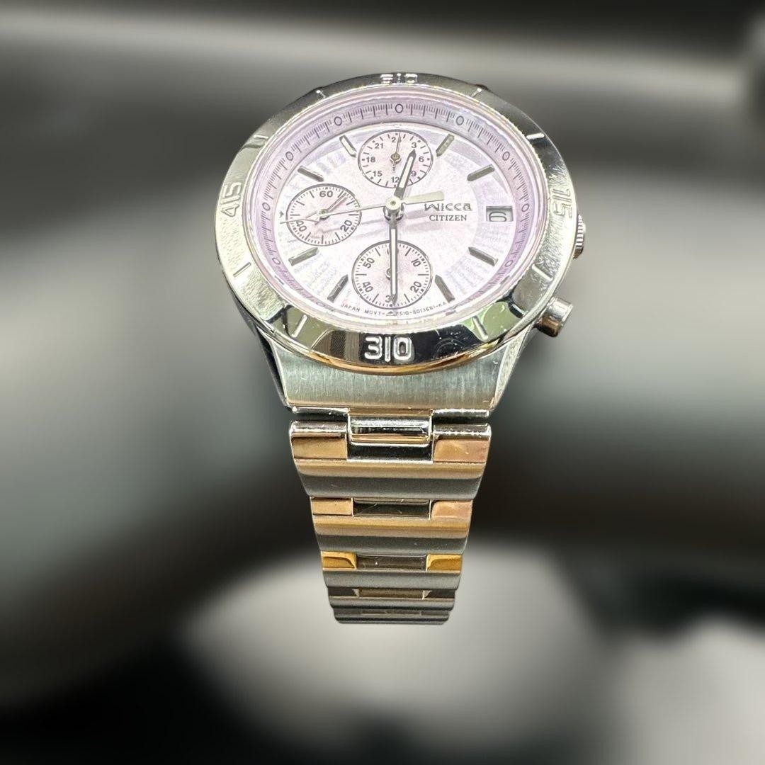CITIZEN Wicca watch F510-S007305 light purple dial