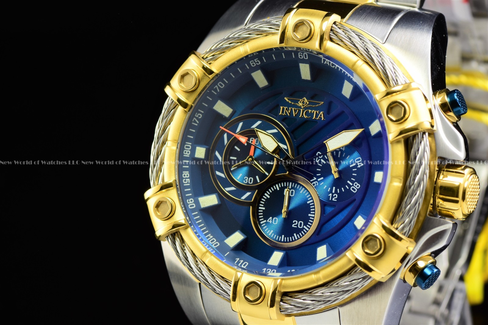 Citizen Men’s Promaster Eco-Drive Blue Chronograph Dial Quartz Watch CB5034-58L