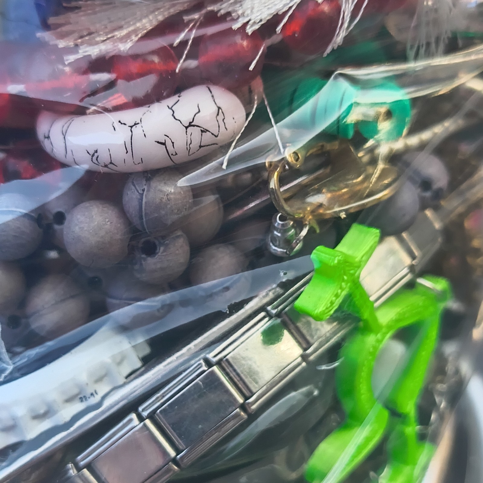 Mixed Lot Costume Jewelry Broken Sorted Mismatch Lot #9 Tangled Craft