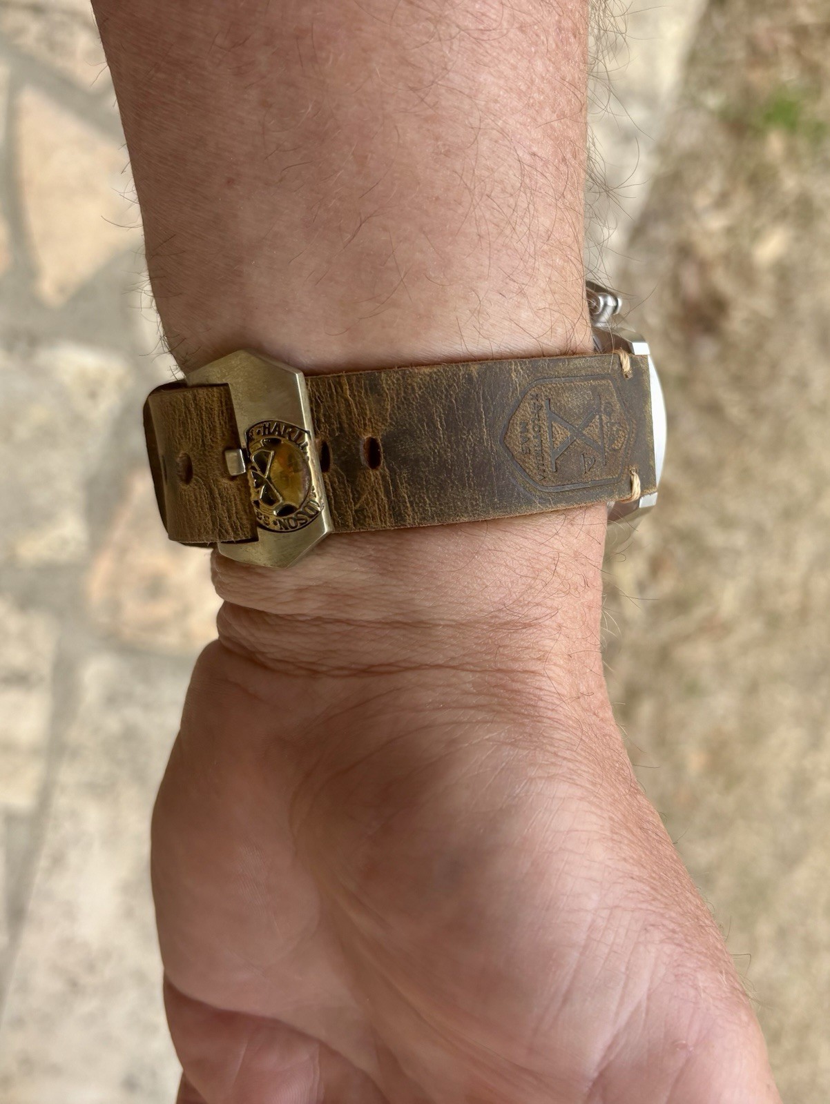 U-Boat Vetro Zaffiro Acciaio 1082 53mm Automatico 3 x bands