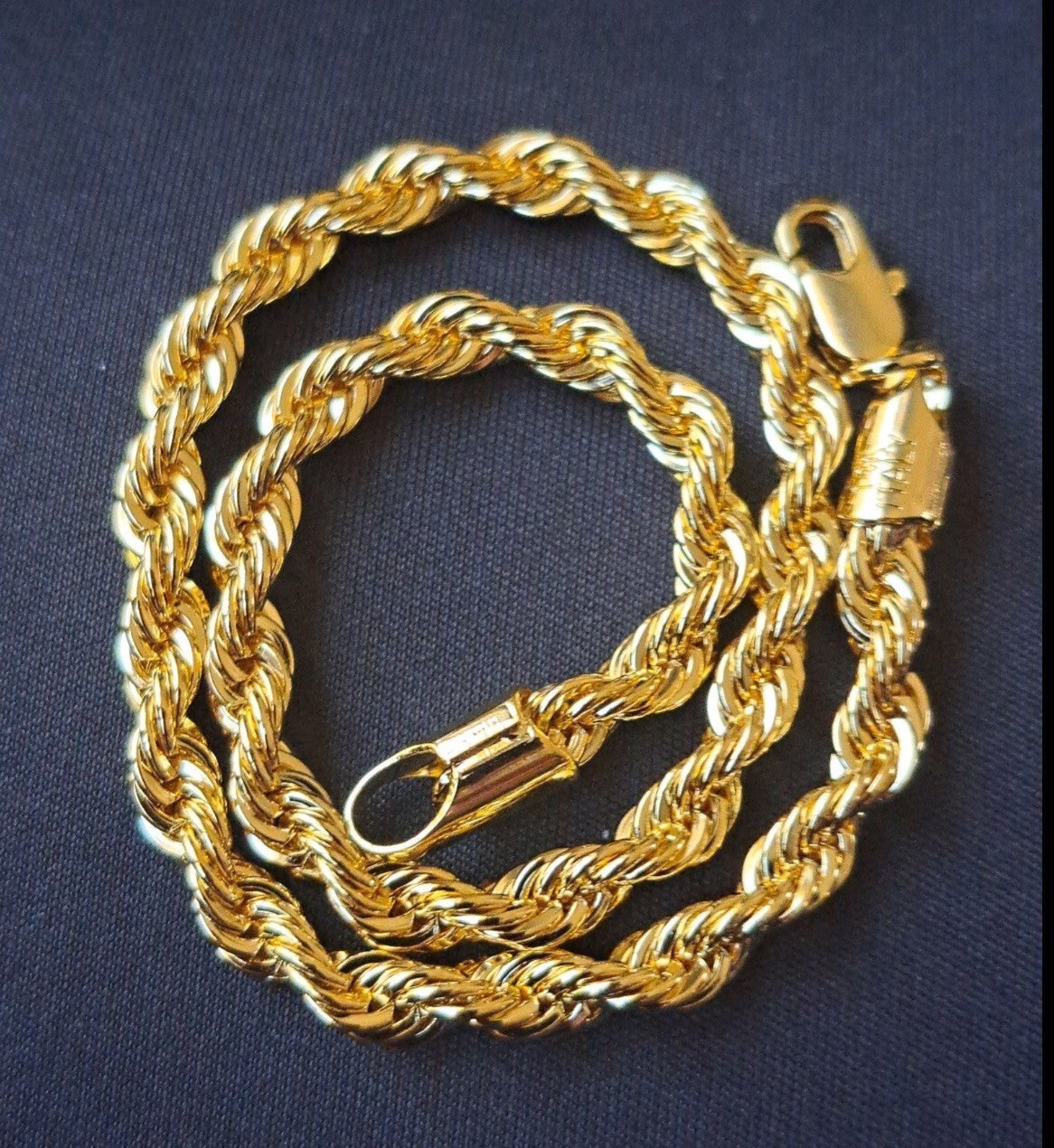 9.5” 14K GOLD PLATED BRACELET OR ANKLET MADE IN ITALY L2