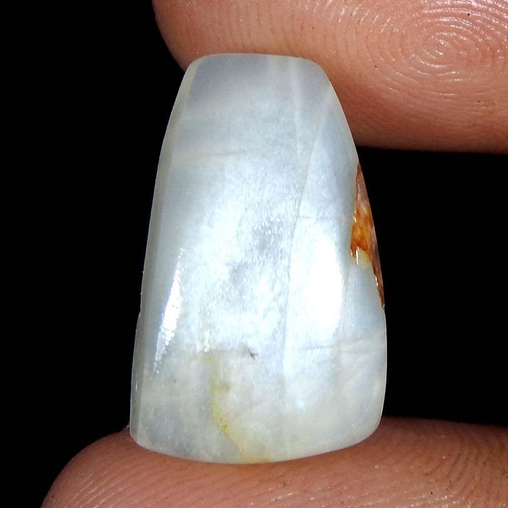 10.55Cts100%Natural Quality Silky Monnstone Fancy Cabochon Loose Gemstone