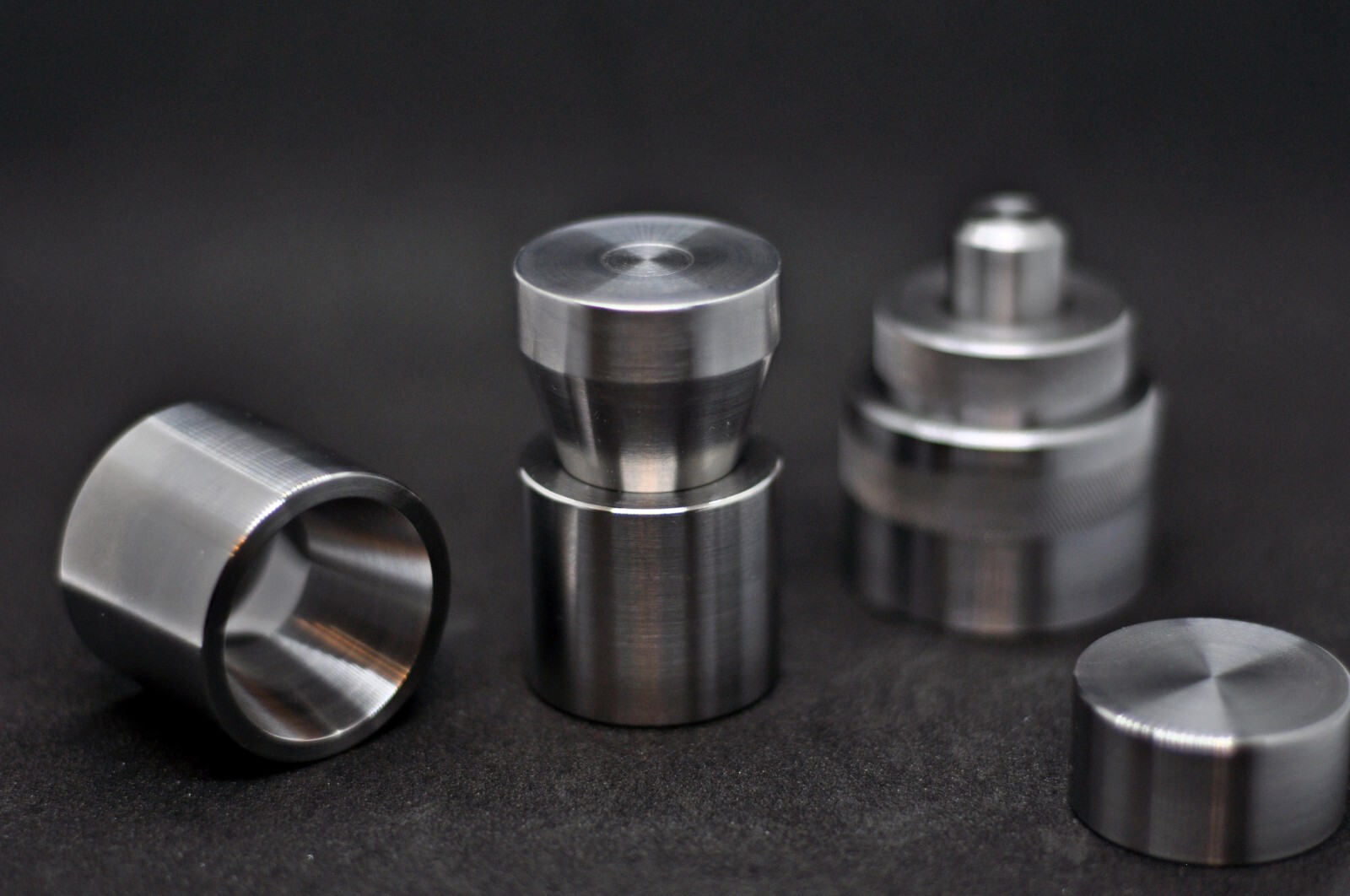 Tool Set COIN RING 1/2″ self-centering puncher, 17 degree dies and cone, anvil