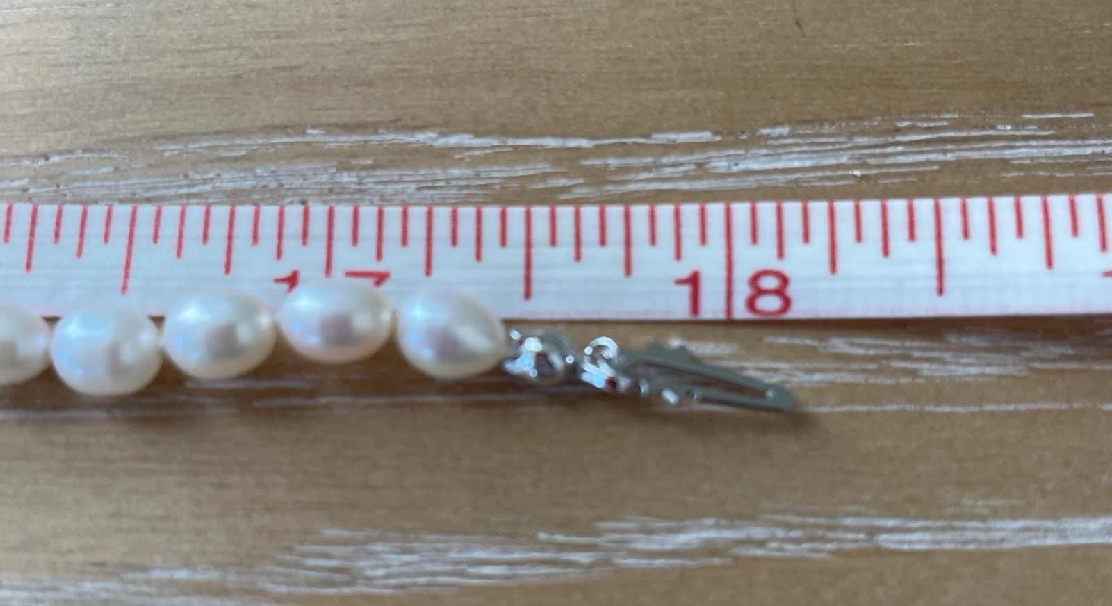 Elegant Off White Cream Pearl Necklace Hand Knotted 925 Stamped Necklace
