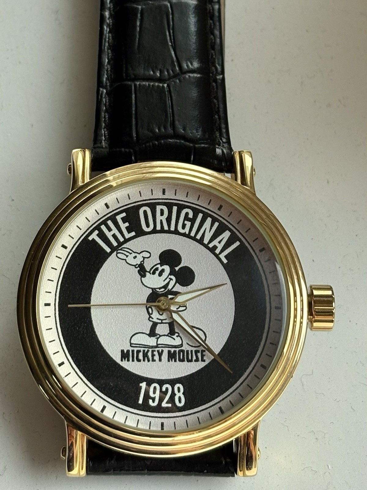 Disney Mickey Mouse 90th Anniversary Watch 1928 – Never Worn – Original Box