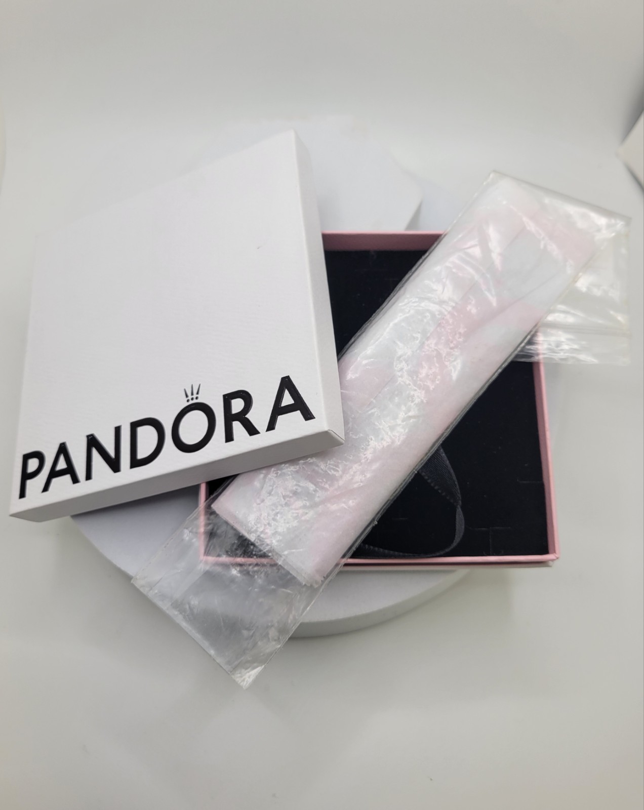 Pandora Timeless Pavé Cuban Chain Bracelet 593008C01-18 Size 18cm/7.1in