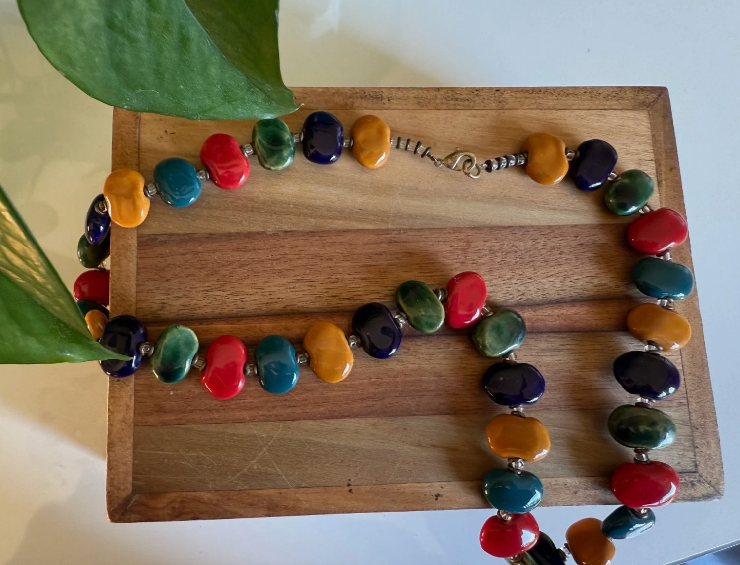 Necklace Bracelet Earrings fashion jewelry handmade beaded Kazuri Africa Kenya