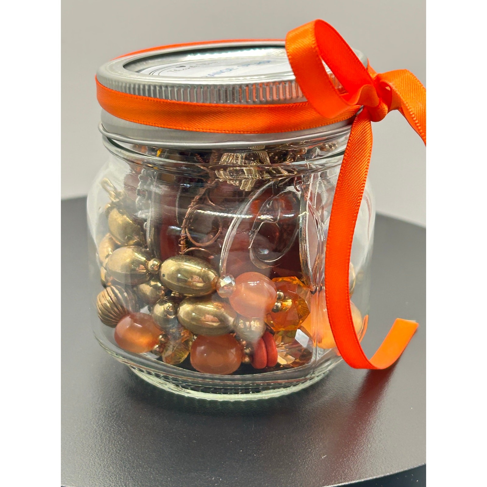 Prom & Wedding, Graduation, Jewelry Mystery Jar – Orange Splash Collection