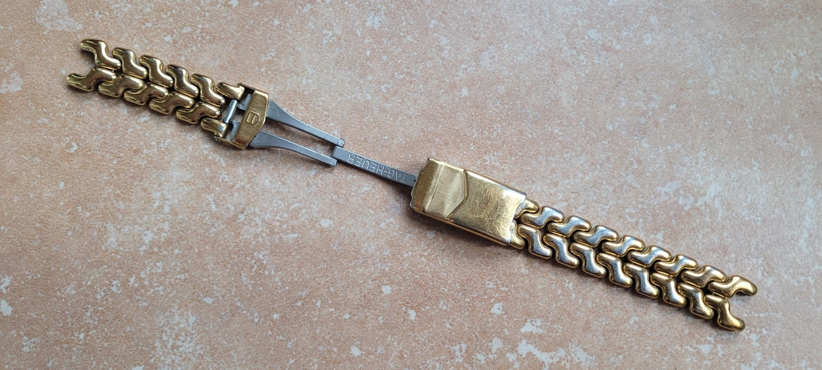 BP0472 TAG Heuer Womens SEL Watch Bracelet Band Gold Link WG1330 WG1333 S94.015