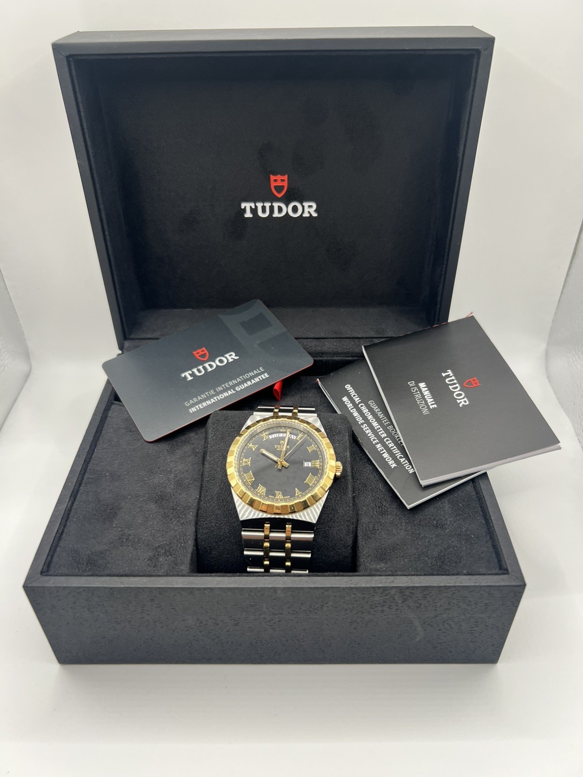 Tudor Royal Day-Date 41 Ref. 28603 Full Set Automatic Steel/Gold