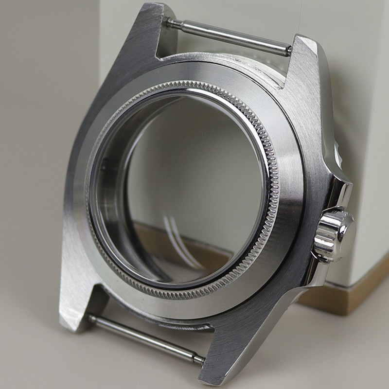 40mm Modify SUB Mods Watch Case Luminous Bezel Sapphire For Seiko NH345 35 36 38