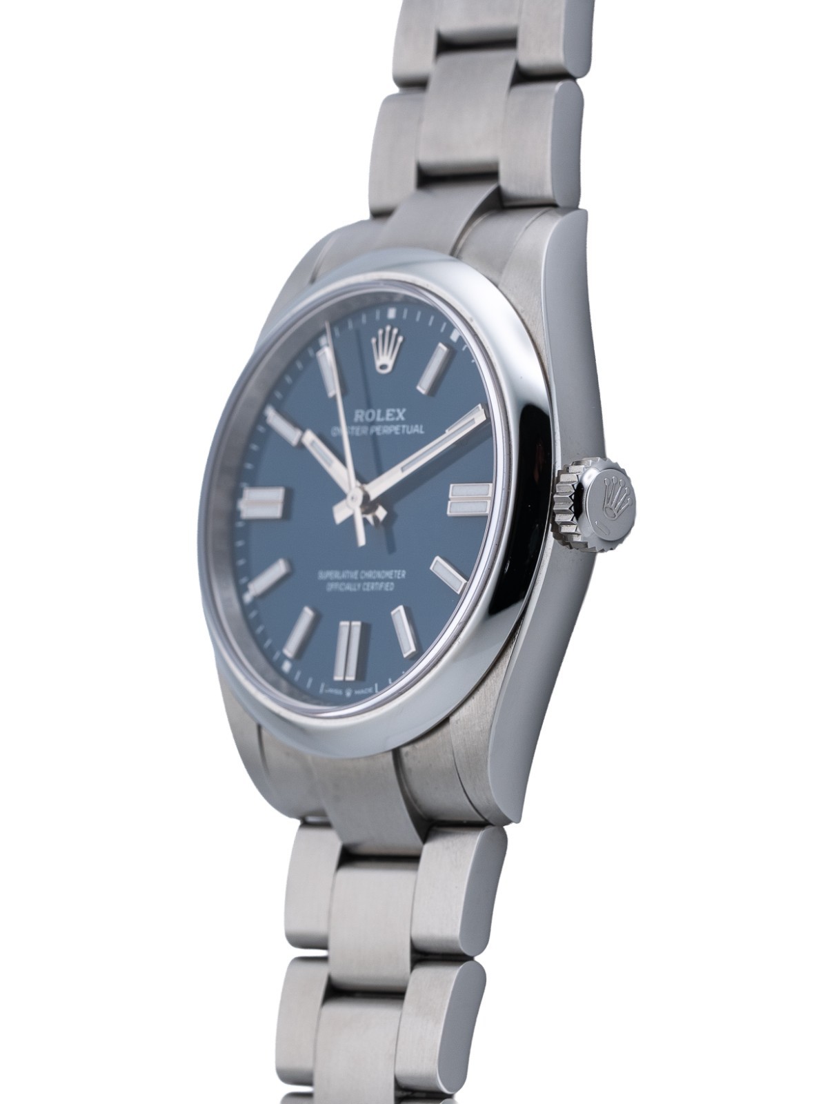 Rolex Oyster Perpetual 41 Stainless Steel w Newest ‘MED’ Blue Dial – Ref 134300