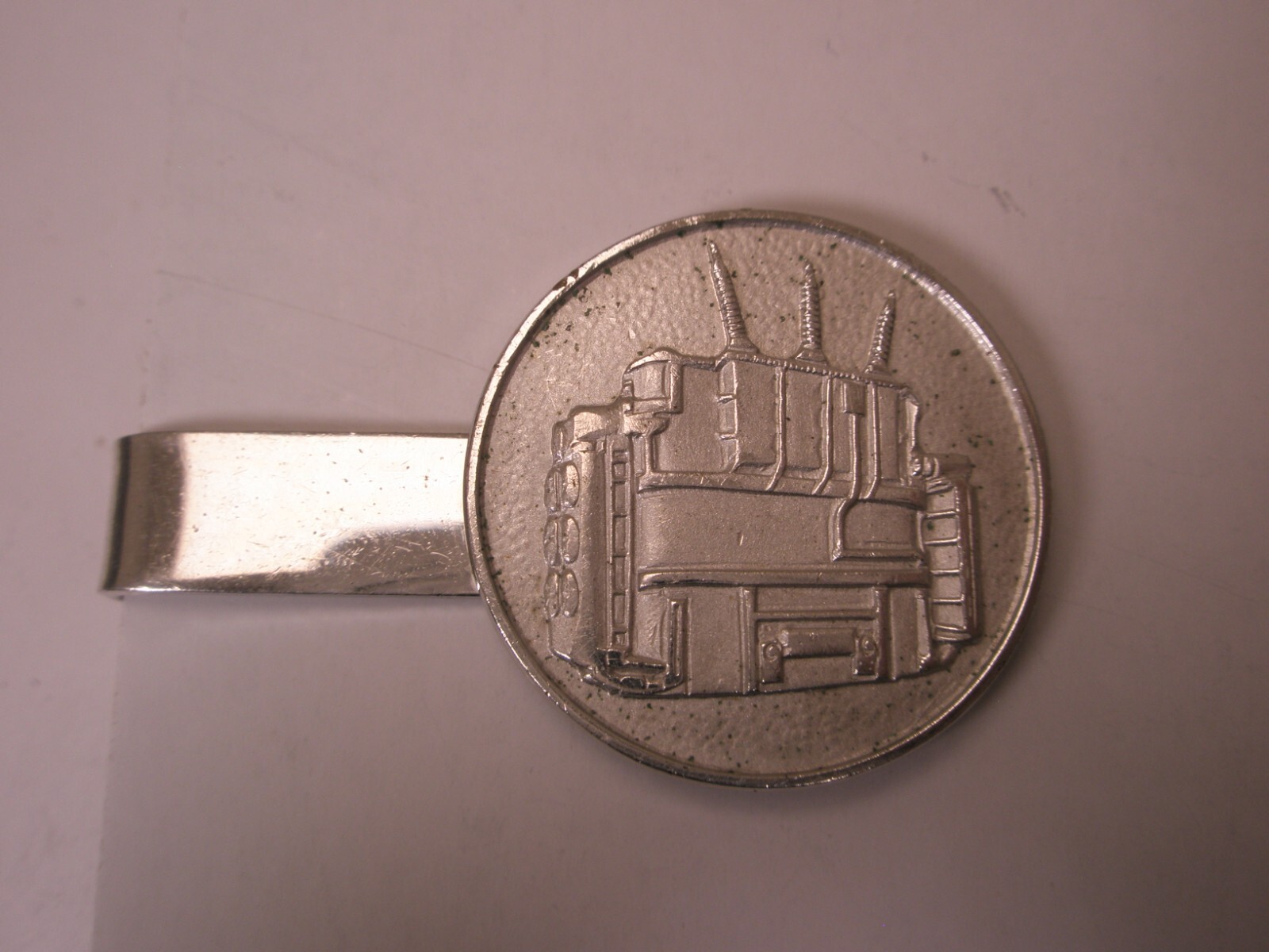 Electrical Substation Main Transformer Vintage Tie Bar Clip utility high voltage
