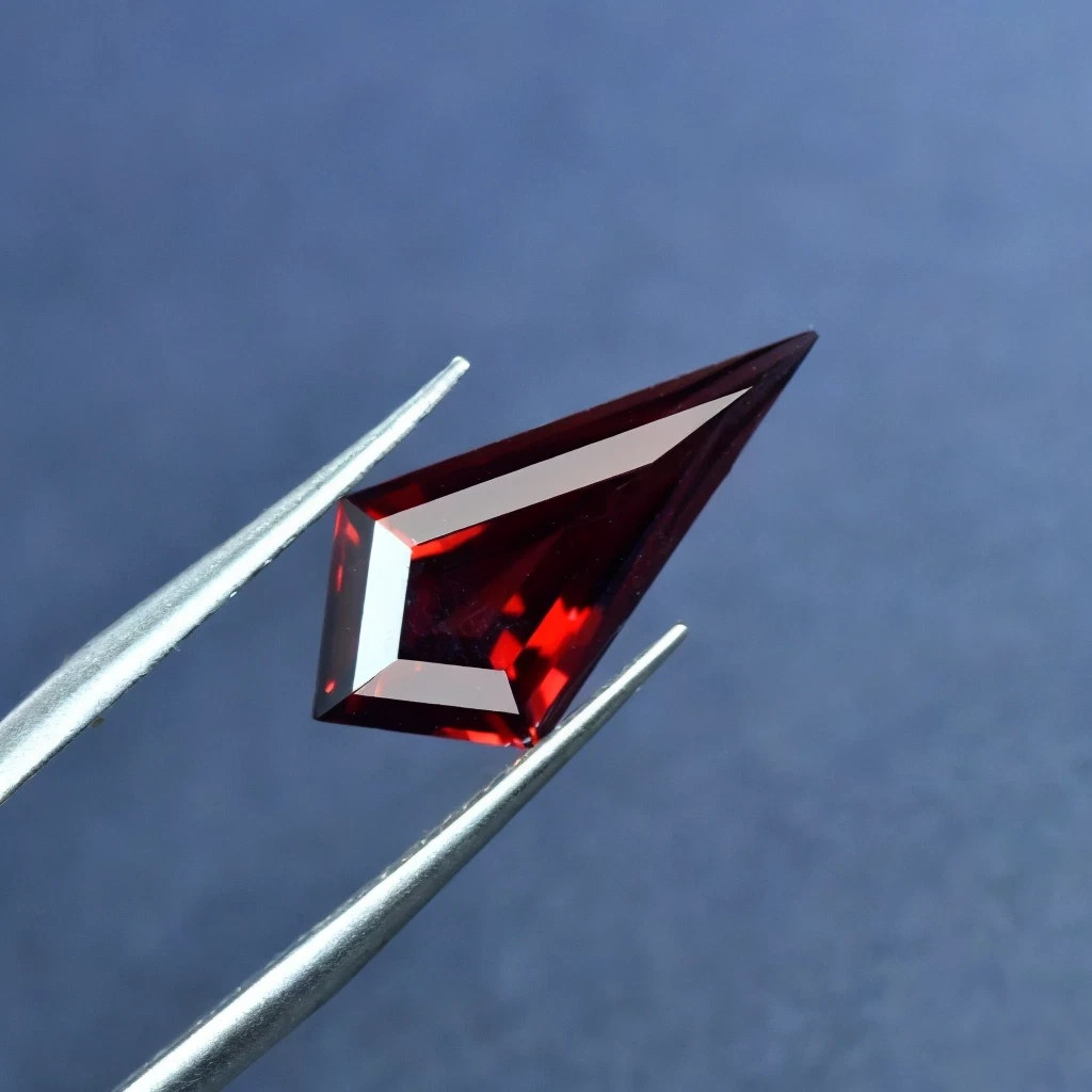 Flawless 12.40 Ct Natural Unique Kite Shape Red Ruby Certified Loose Gemstone