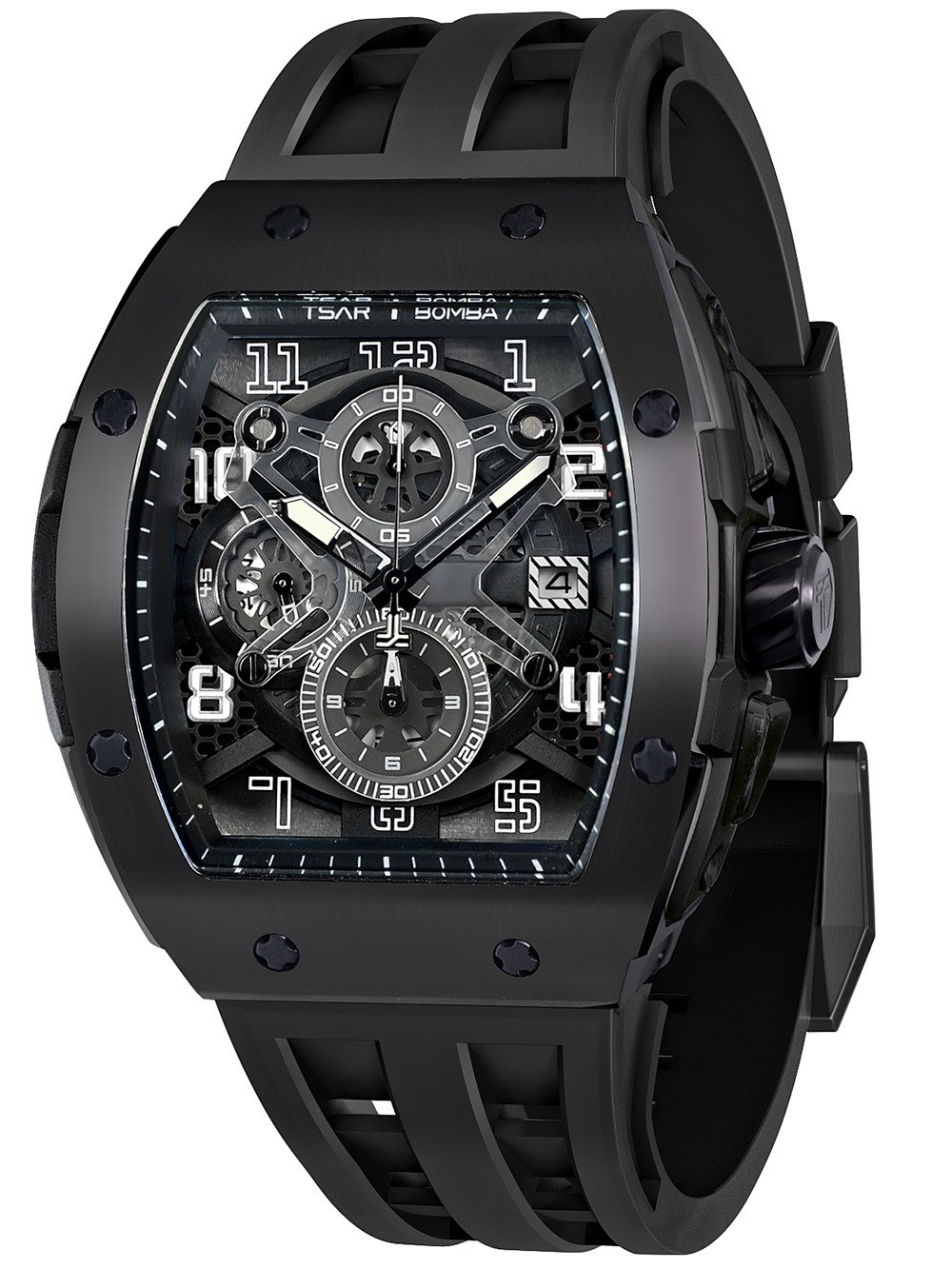 Tsar Bomba TB8211Q-04 Mens Watch Elemental Chronograph 52mm 5ATM