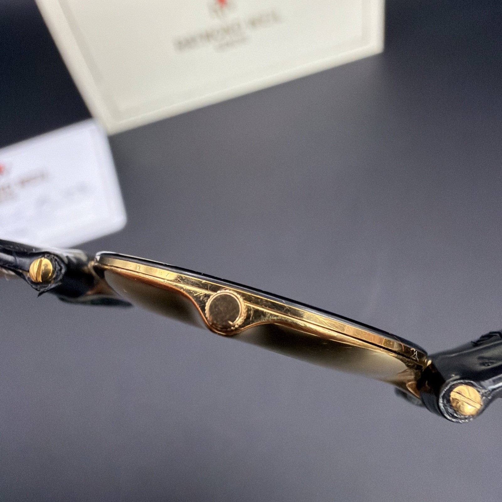 Vintage Raymond Weil Othello Ultra-Thin Dress Watch 128-2 – Full Provenance 1994