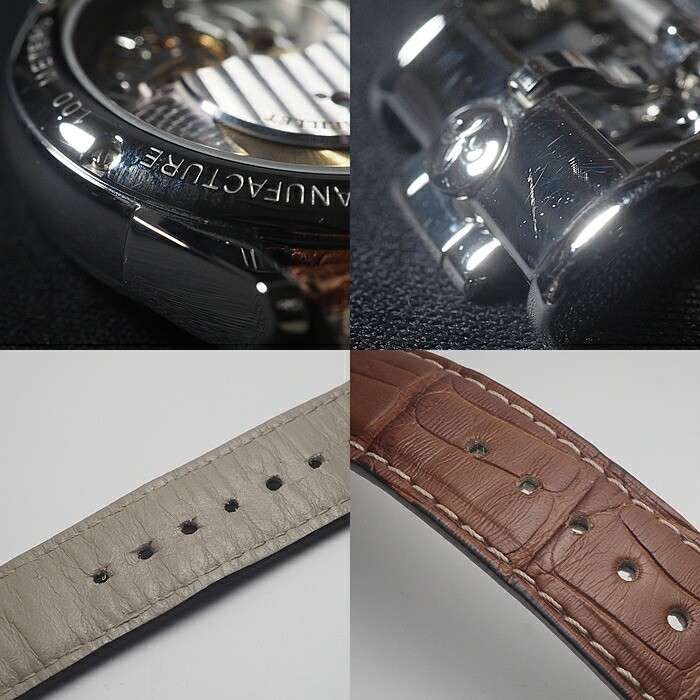 Pequignet Manufacture Rue Royal 1 Manual 9080413/1 Silver Dial 42mm 100M Men’s