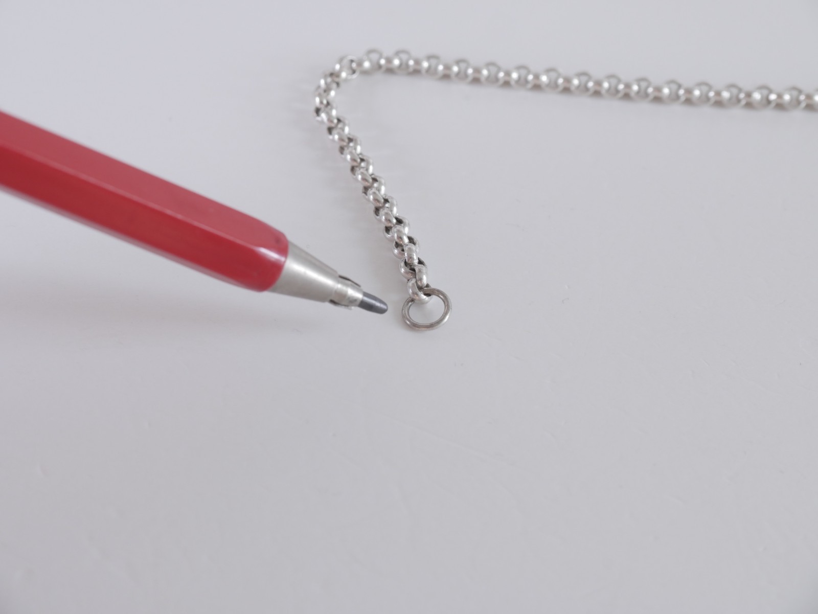 Large 925 Sterling Silver Cross Pendant Belcher Chain Necklace 51cm 22.96g