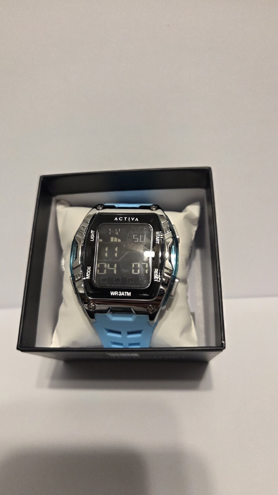 Activa X By Invicta Men’s ACW8131-002 Light Blue 50 Mm Digital