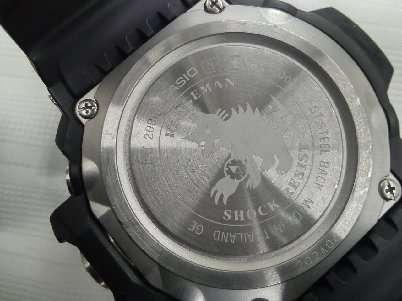 Radio Solar G SHOCK Rangeman Model GW 9400 CASIO
