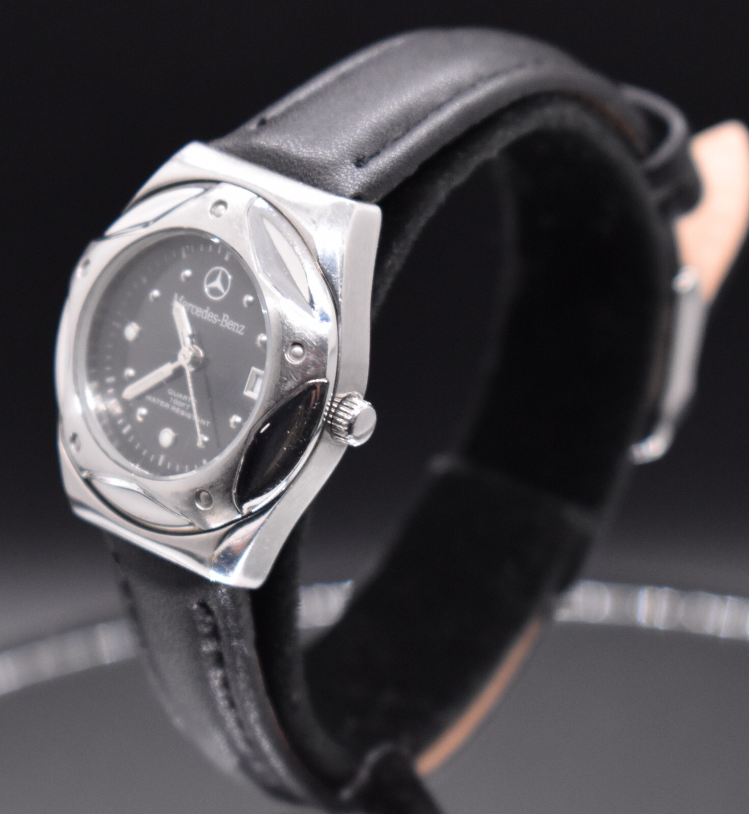 MERCEDES-BENZ 100ft Date Women’s Swiss Watch 956.114 Luxury NEW BATTERY & BAND