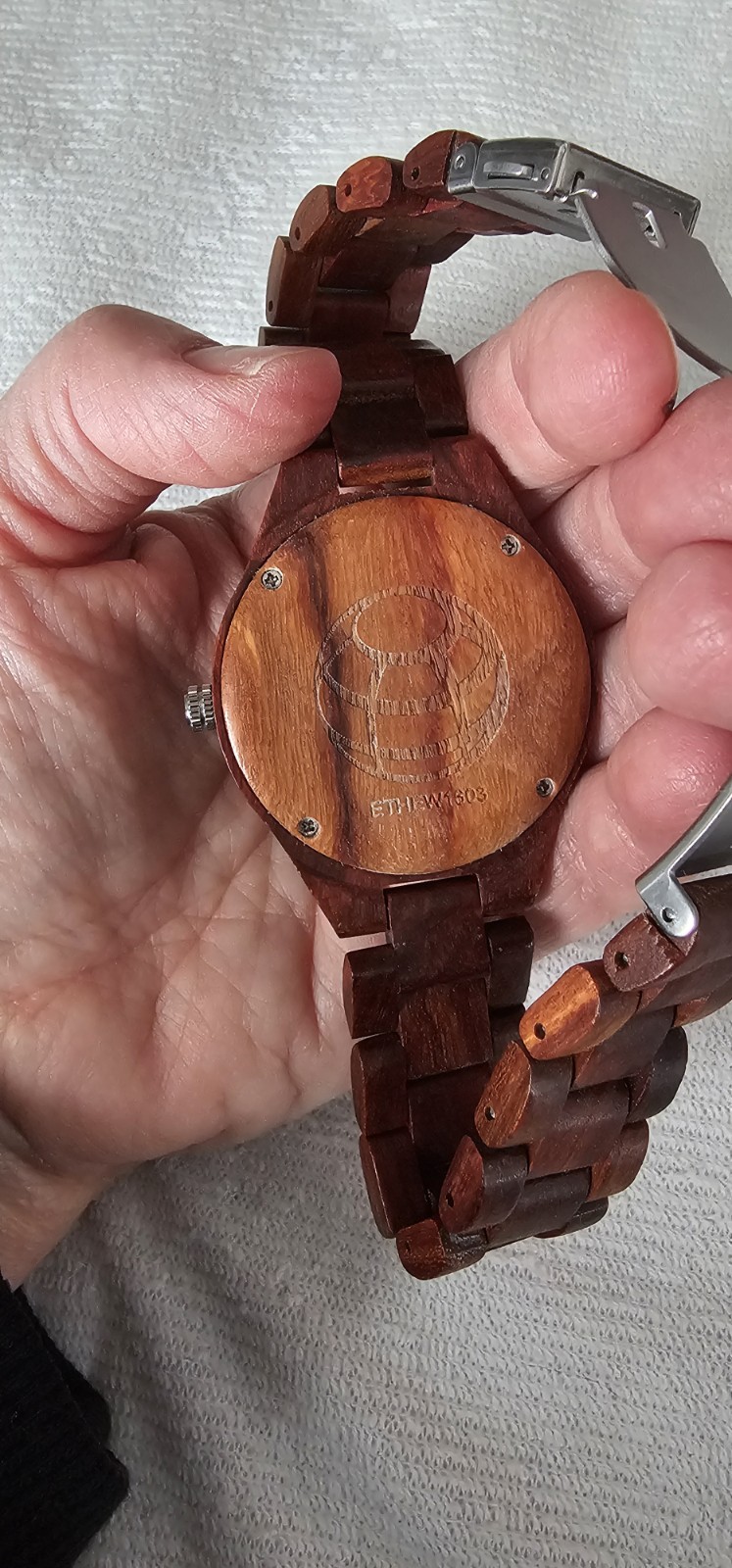 Earth EW1603 Dark Wood Unisex Eco Friendly Watch