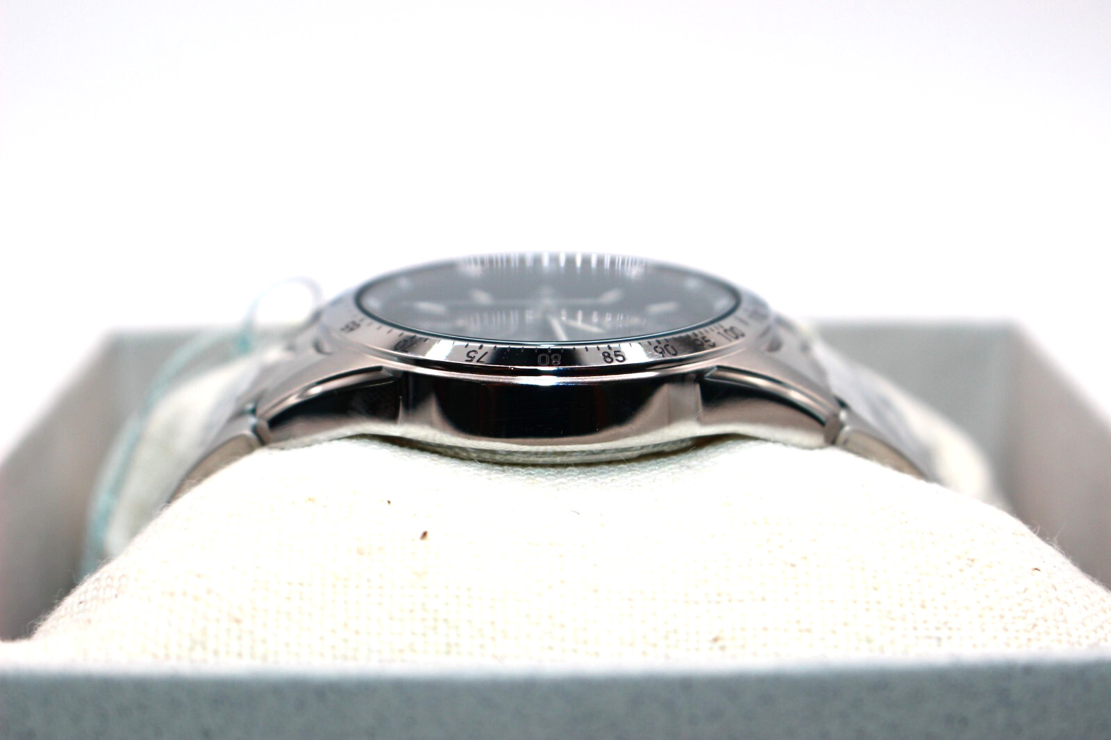 SEIKO Selection SBTQ041 Chronograph Quartz Men’s Watch Silver Black From Japan