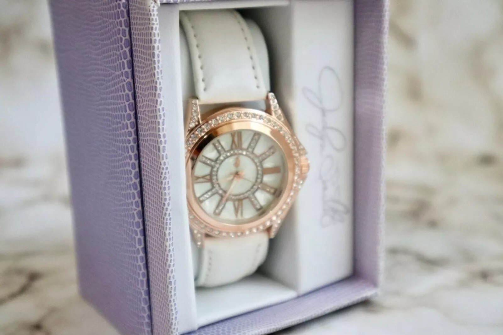 Jaclyn Smith Watch Gold Color NWTO