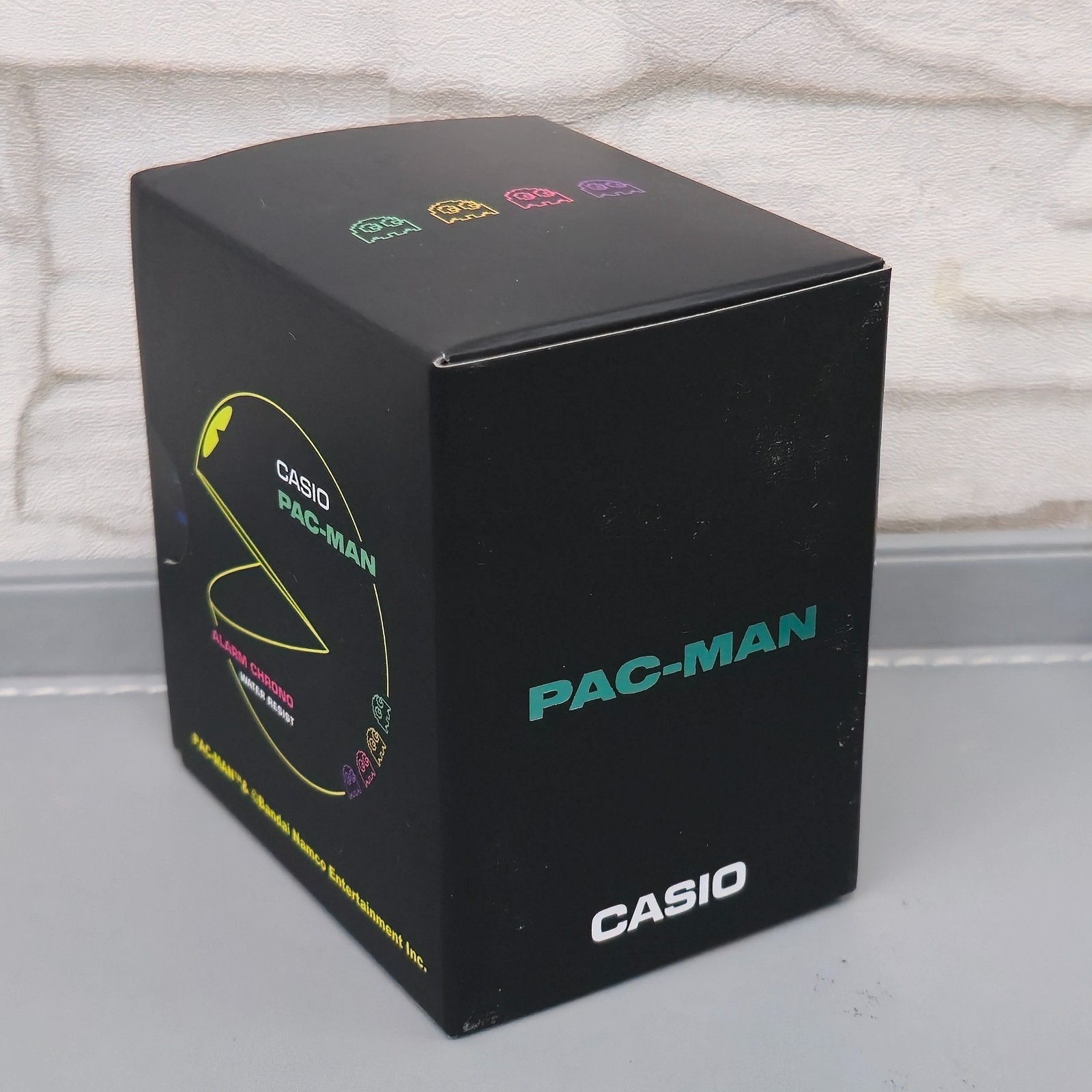 Casio F-91WPC-1A PACMAN Limited Edition Digital Black Dial 35mm New Unisex Watch