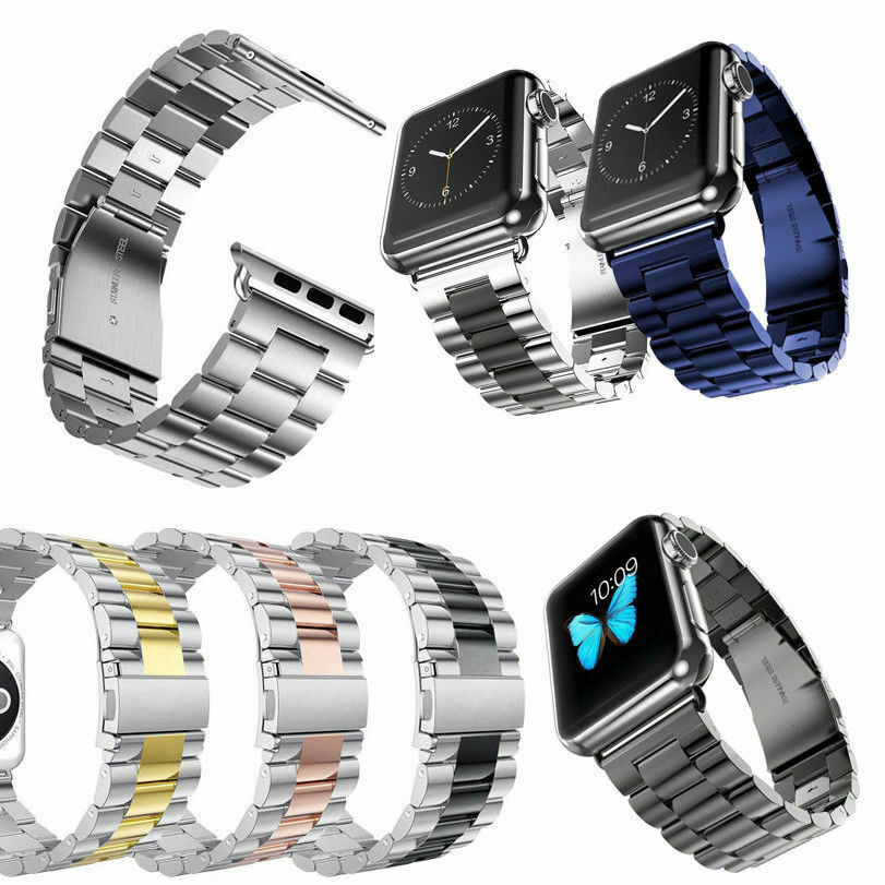 For Apple iWatch Series 6 SE 5 4 3 2 1 Stainless Steel Watch Band 38 40 42 44mm