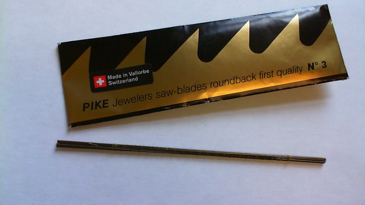 Pike Brand Swiss Jeweler’s Sawblades