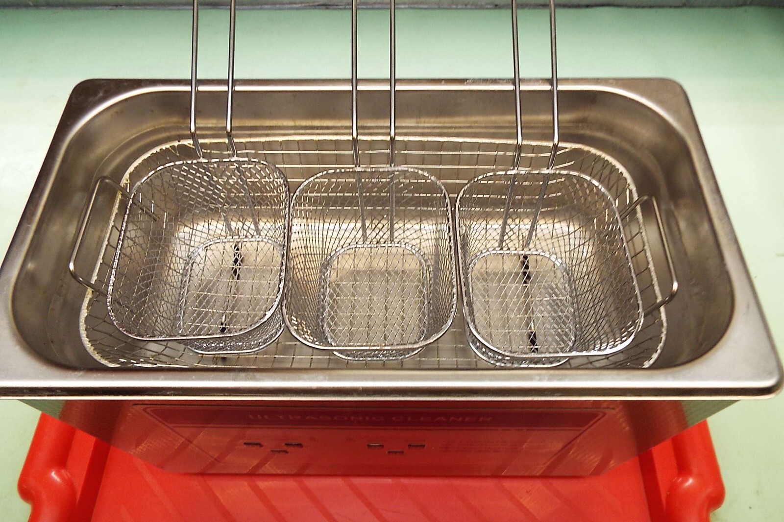 MEDIUM Mesh SMALL Ultrasonic Cleaner Basket PARTS JEWELRY DEGREASE FREE SHIPPING
