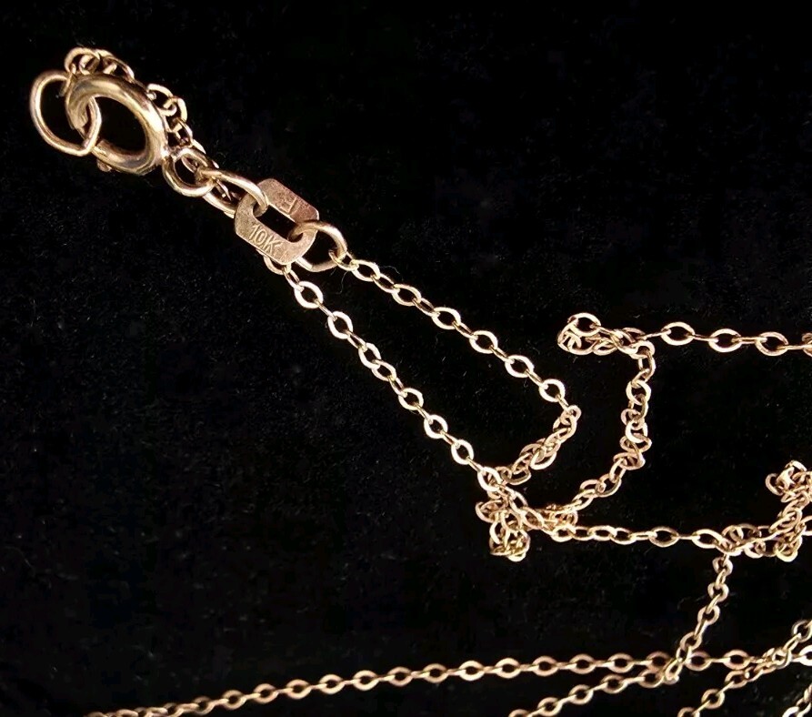 $400 Kay Jewelers 10k Rose Gold diamond Infinity Heart Pendant necklace zales