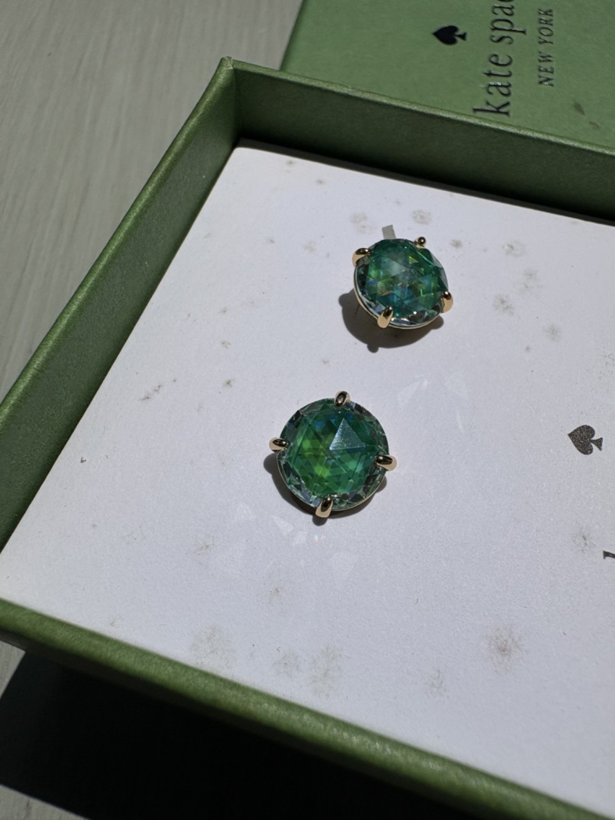 Kate Spade New York “That Sparkle” Round Stud Earrings,