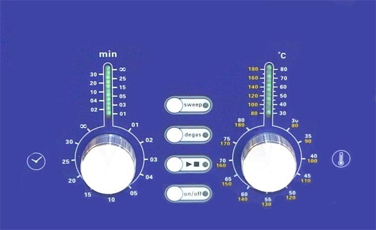 1.3L Useful Ultrasonic Cleaner Degas Sweep Cleaning Parts Jewelry Glasses PCB