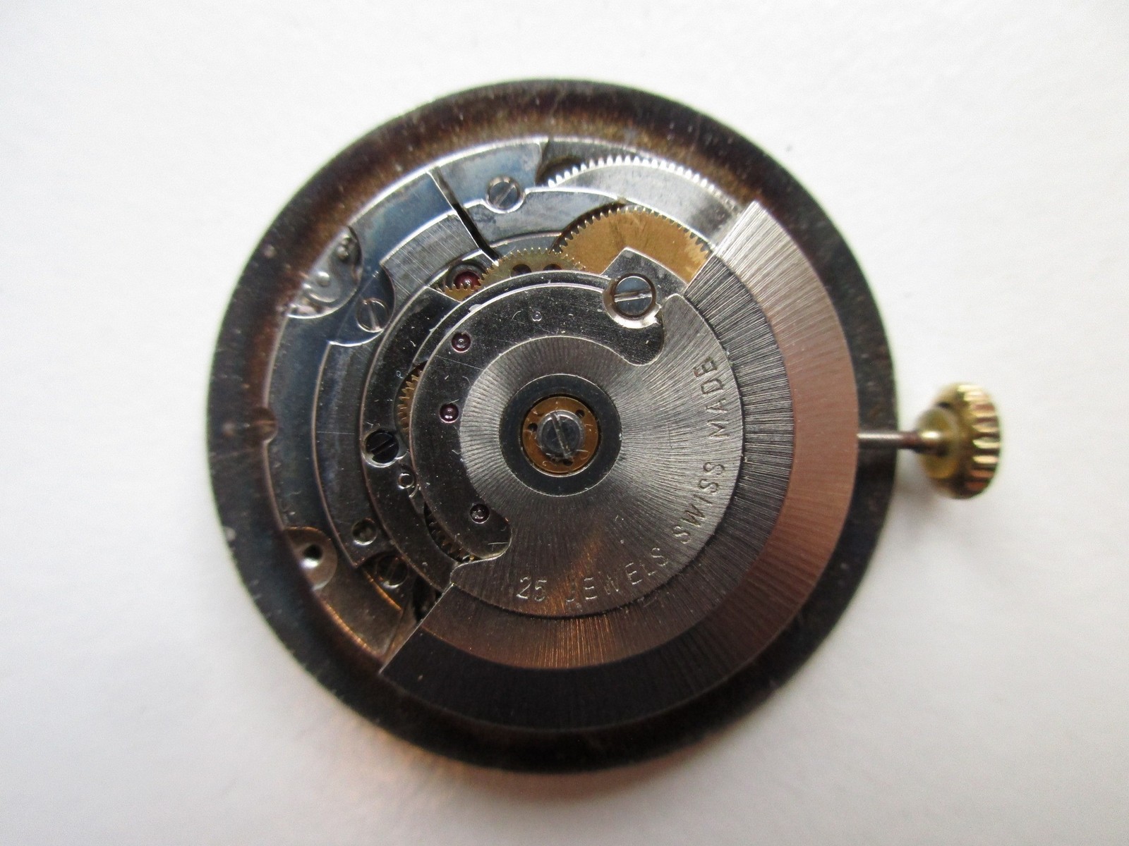 ETA cal. 2783 Swiss automatic watch movement – Date at 3 – running