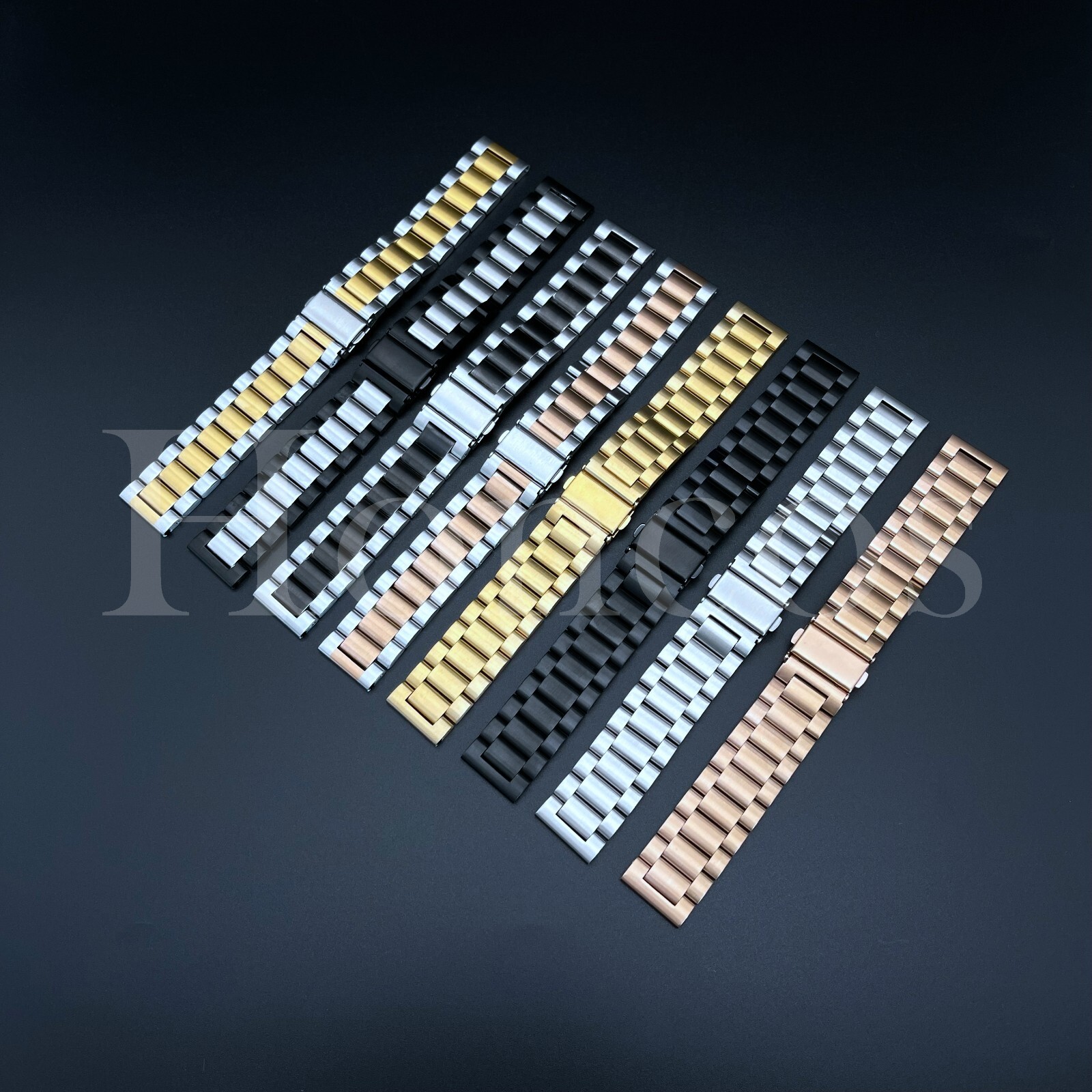 18 – 24 MM Oyster Watch Band Bracelet Fits for INVICTA Diver Sport Double Lock
