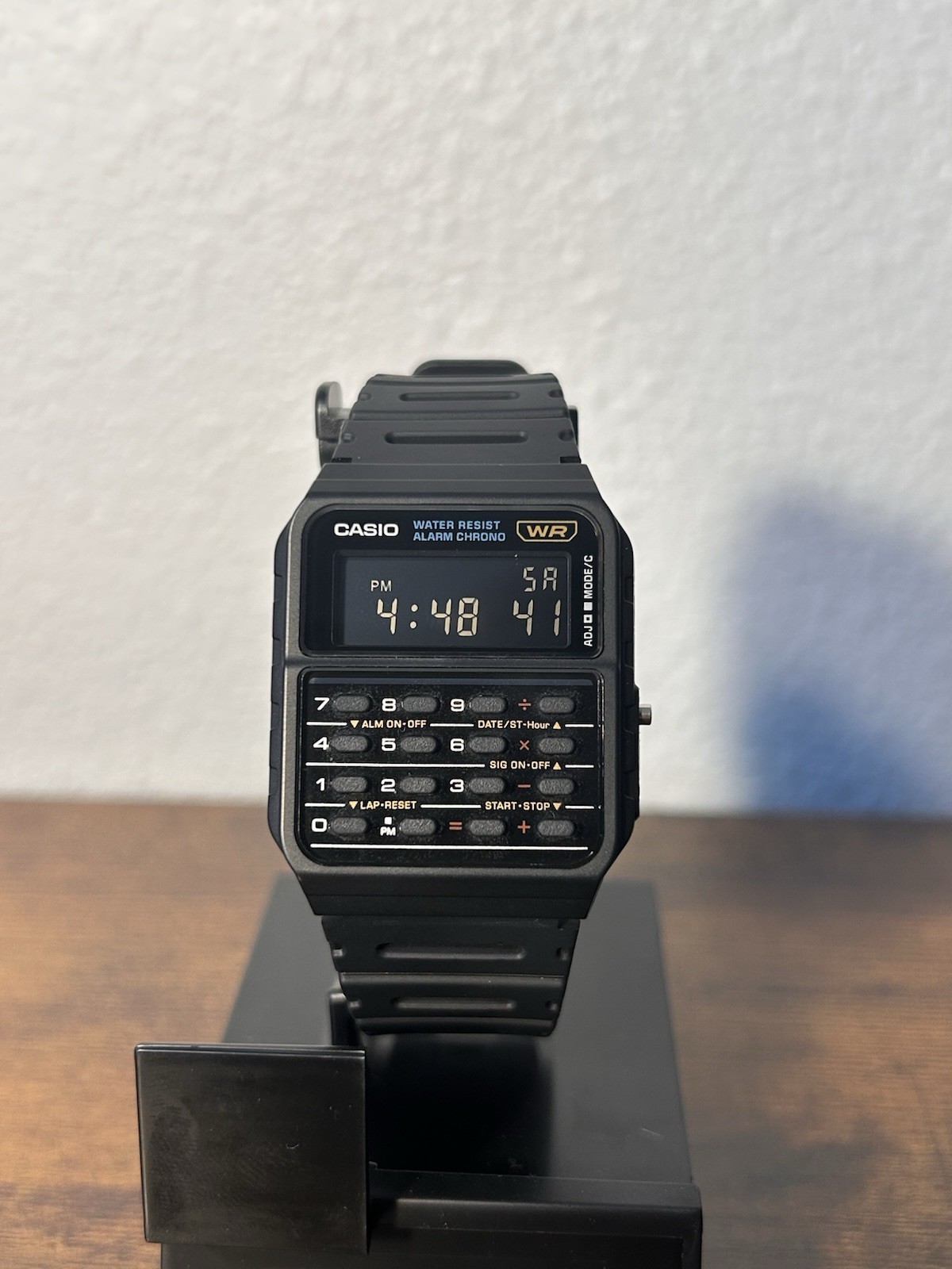 Custom Casio Calculator Watch CA53W | Negative Display Mod
