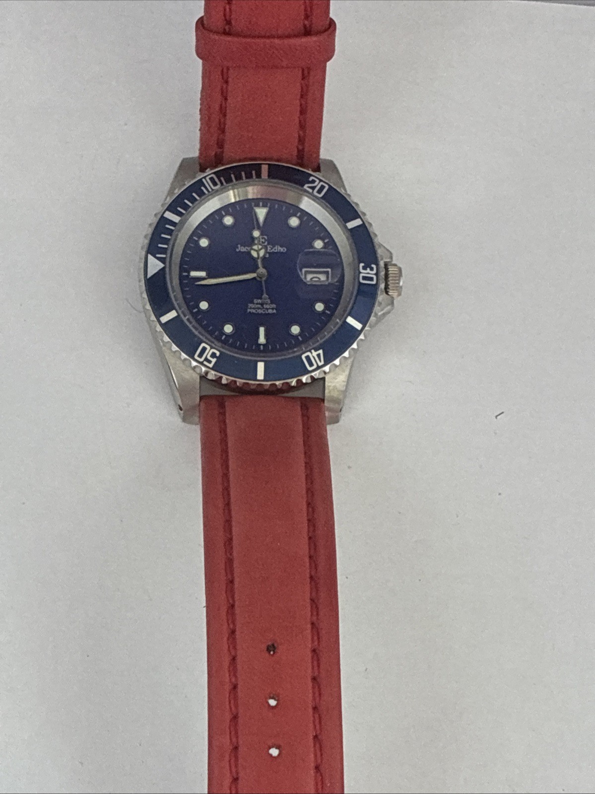 Jacques Edho Paris ProScuba 200M Swiss men’s diver watch