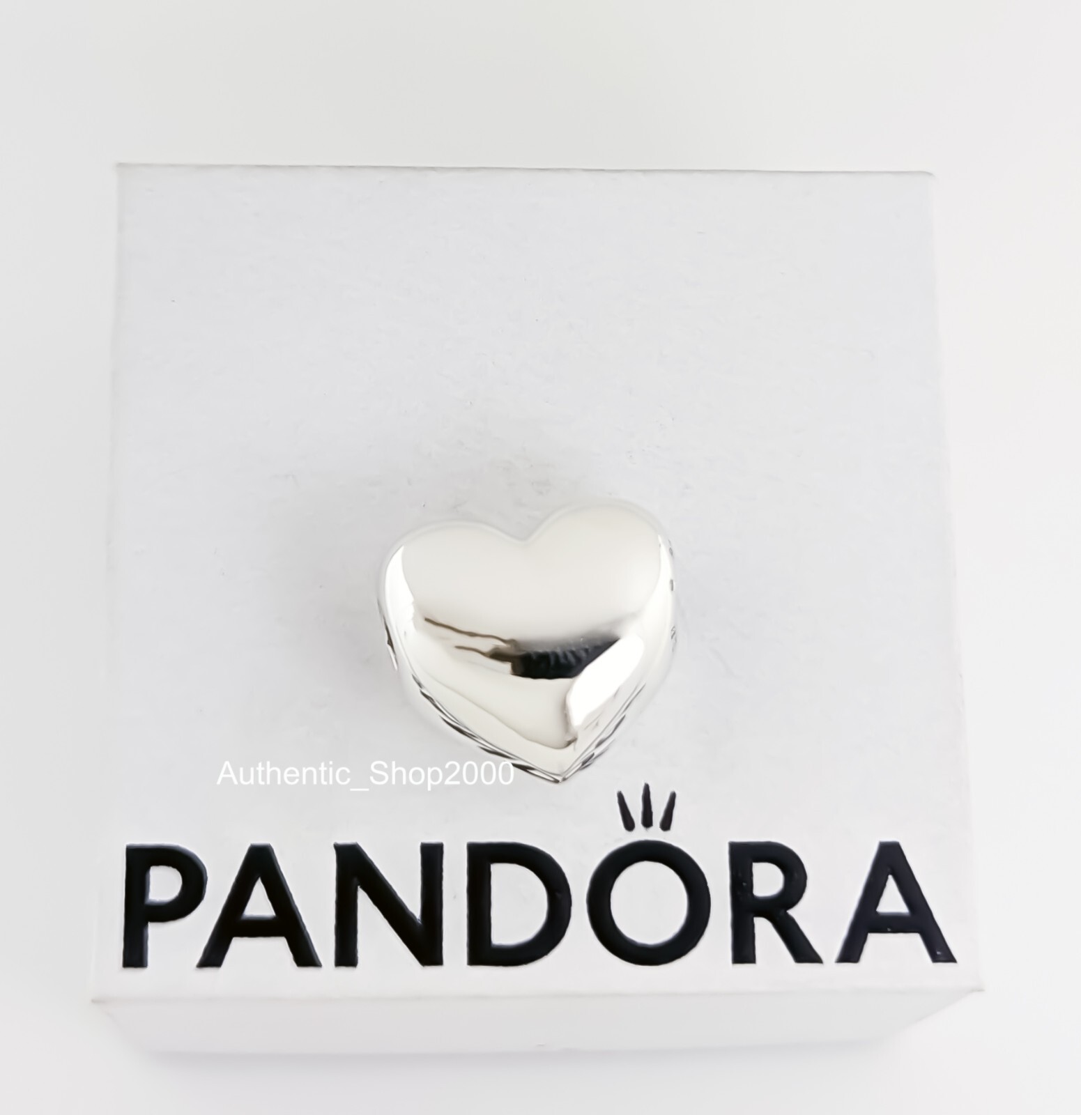 New Authentic PANDORA Brand 925 Be Love Engravable Large Heart Charm 793440C00