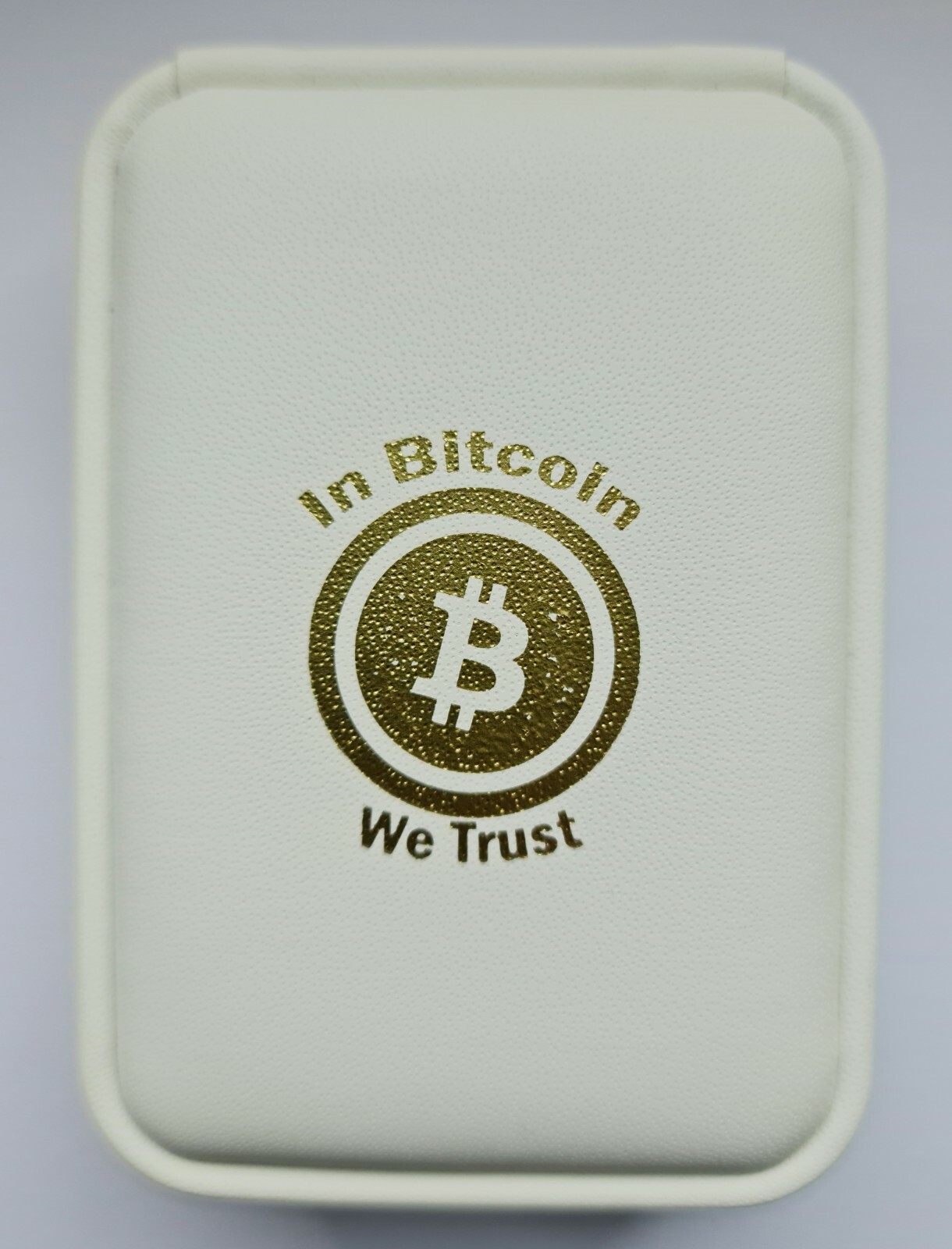 Bitcoin Cryptocurrency Pendant Necklace Gold Plated – Bitcoin B Sack with Zircon