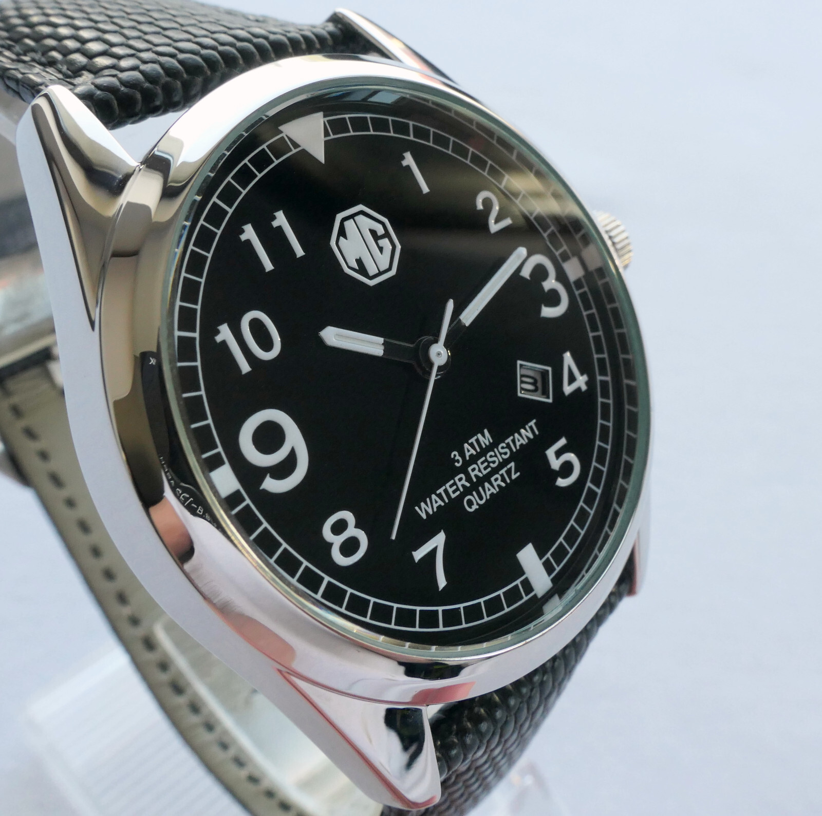 MG Morris Garages BMC MGA MGB Classic Aviator Driver Sport Car Accessory Watch