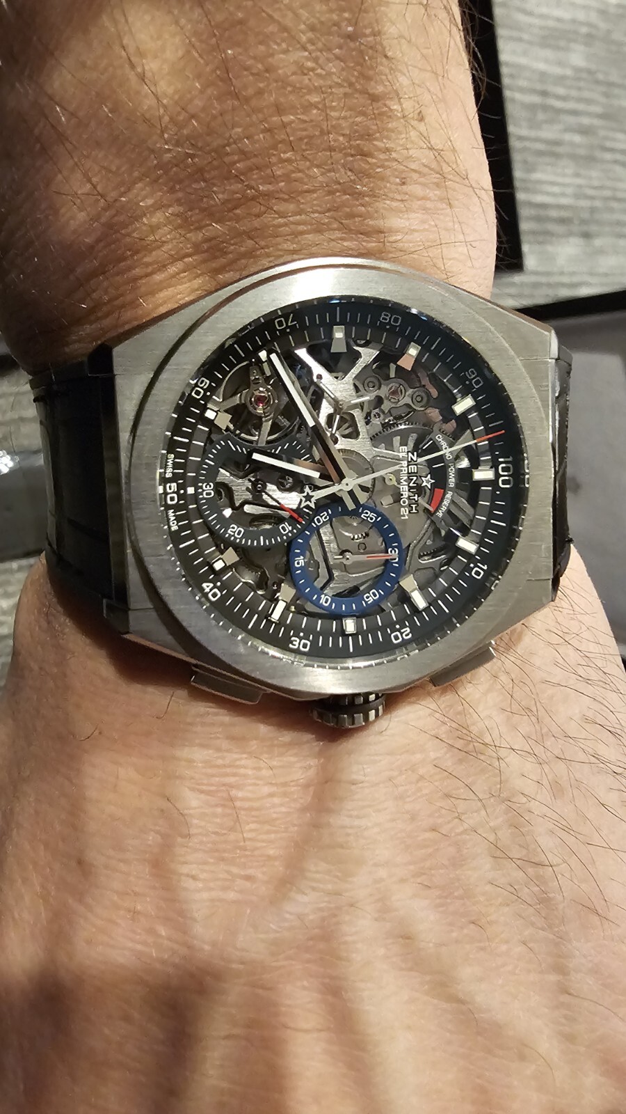 New Zenith Defy El Primero 21 Automatic Men’s Watch 95.9000.9004/78.R782