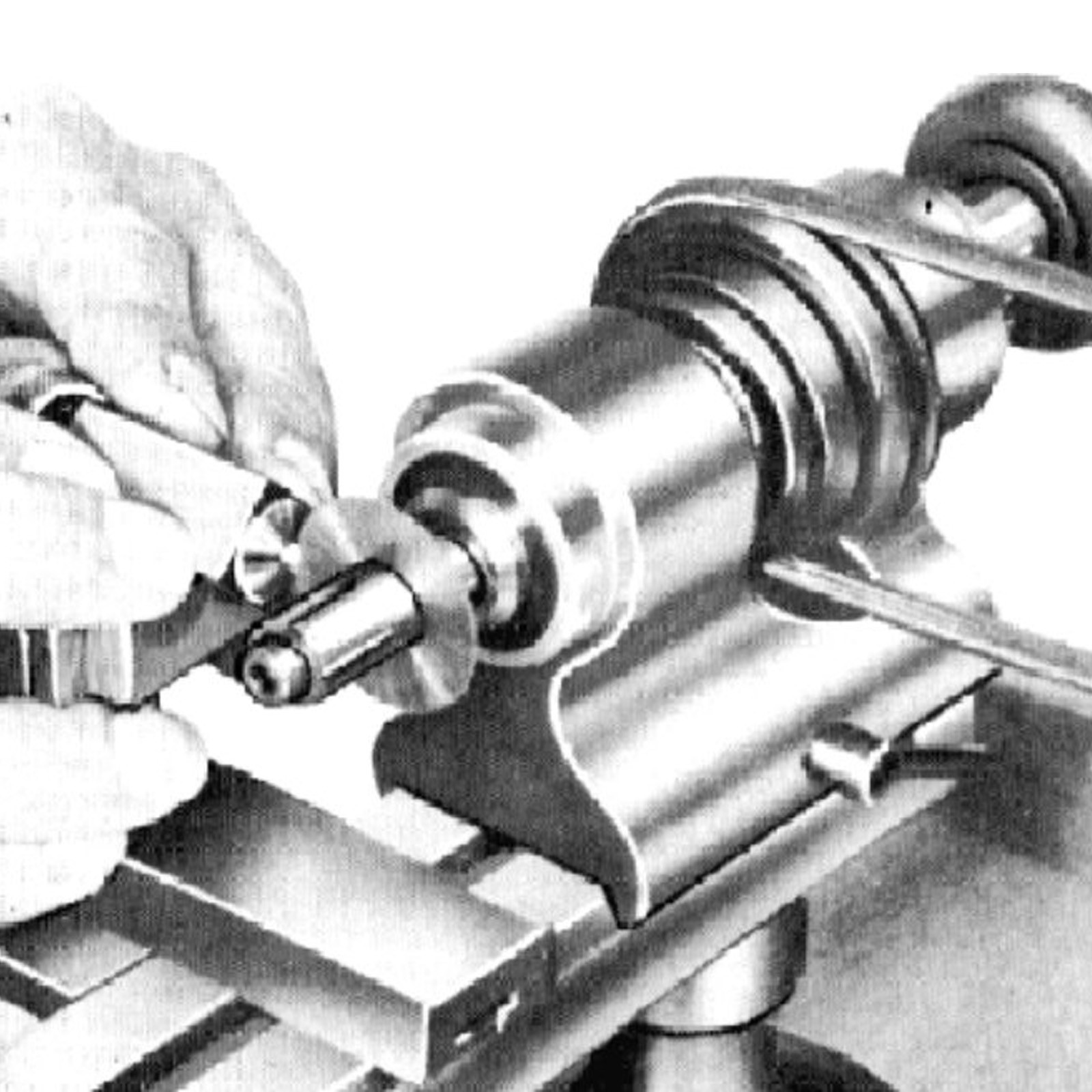 WATCHMAKER 8MM WW LATHE SAW TABLE AND COLLET HOLDER LEVIN STYLE