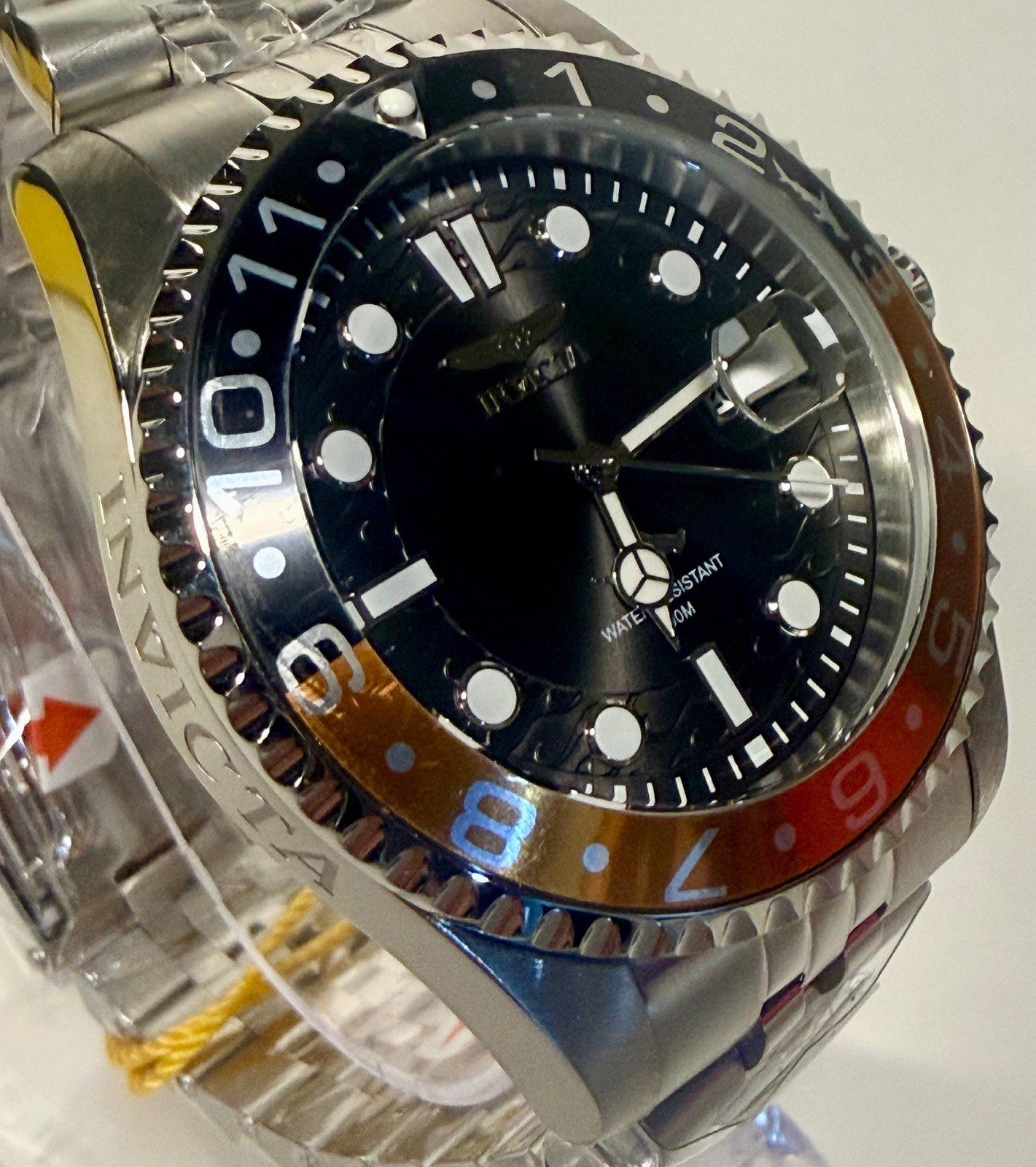 30621 Invicta Mens Pro Diver Charcoal Dial Stainless Steel 43mm Watch 100m PC32