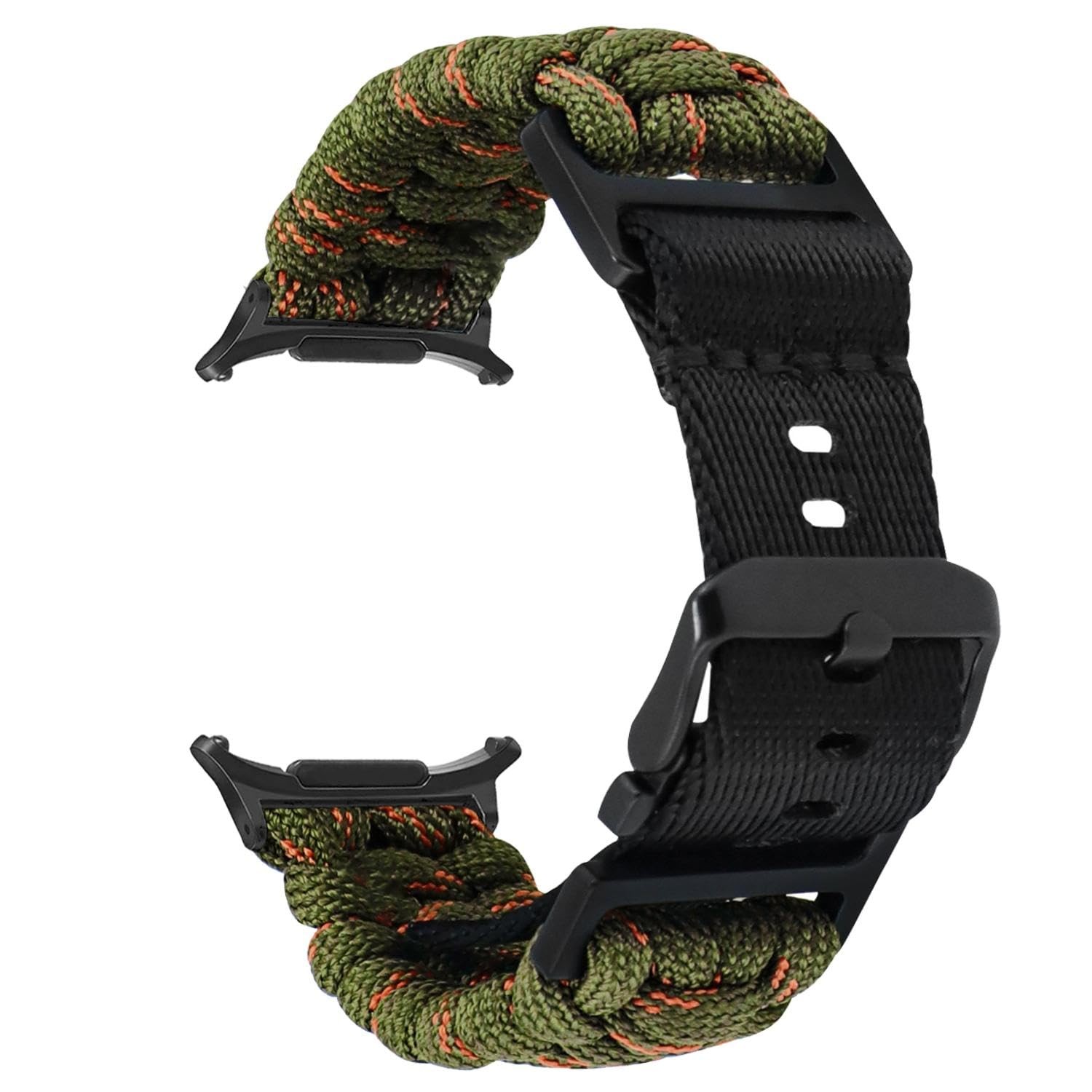 Nylon Braided Watch Band for Samsung Galaxy Watch 8 40mm 44mm,Paracord Strap …
