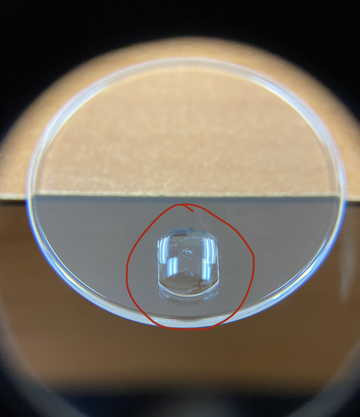Genuine Rolex Sapphire Cyclop Crystal 25-295C. #6