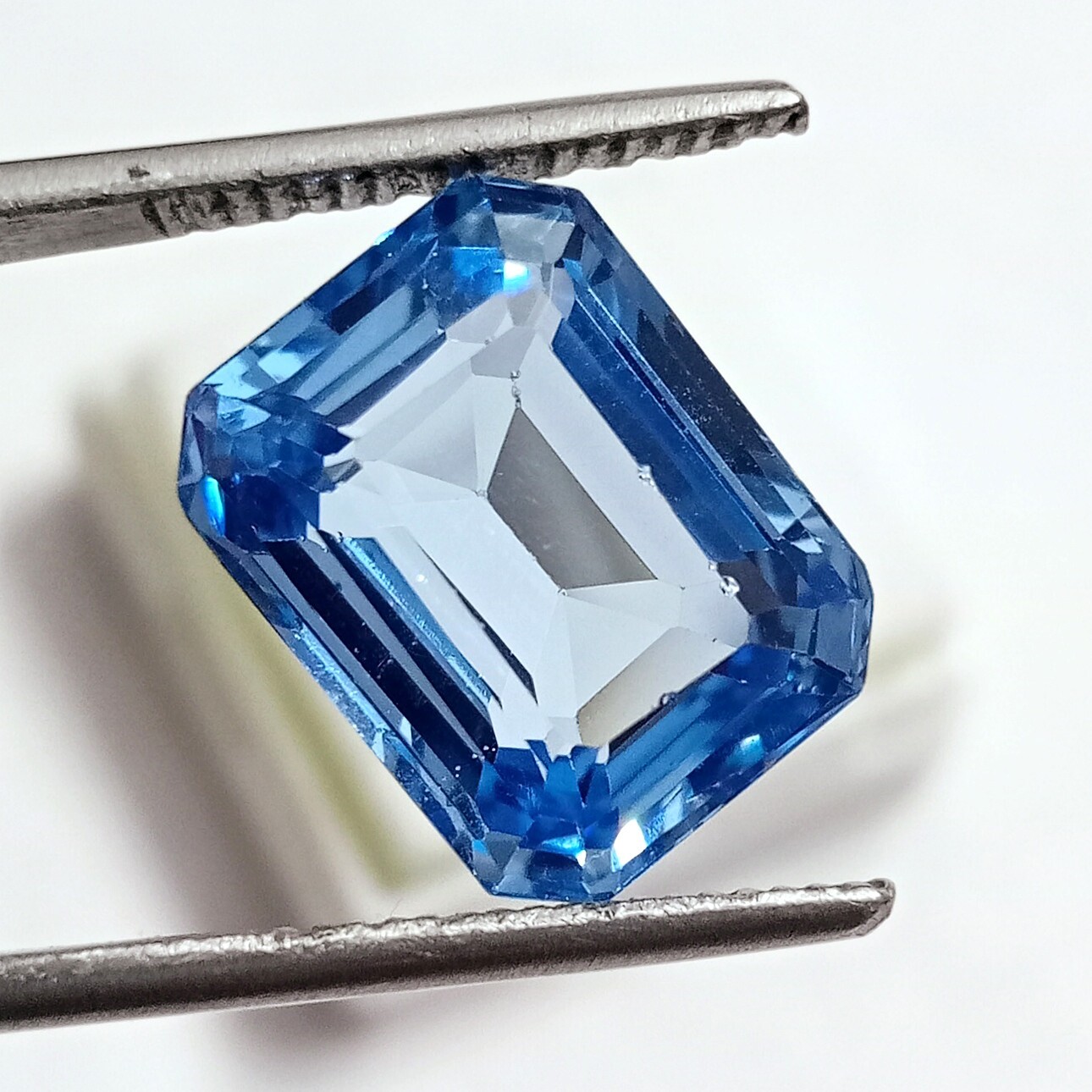 Awesome Blue Aquamarine Emerald Cut 9-11 Ct Natural Loose Gemstone EGL Certified