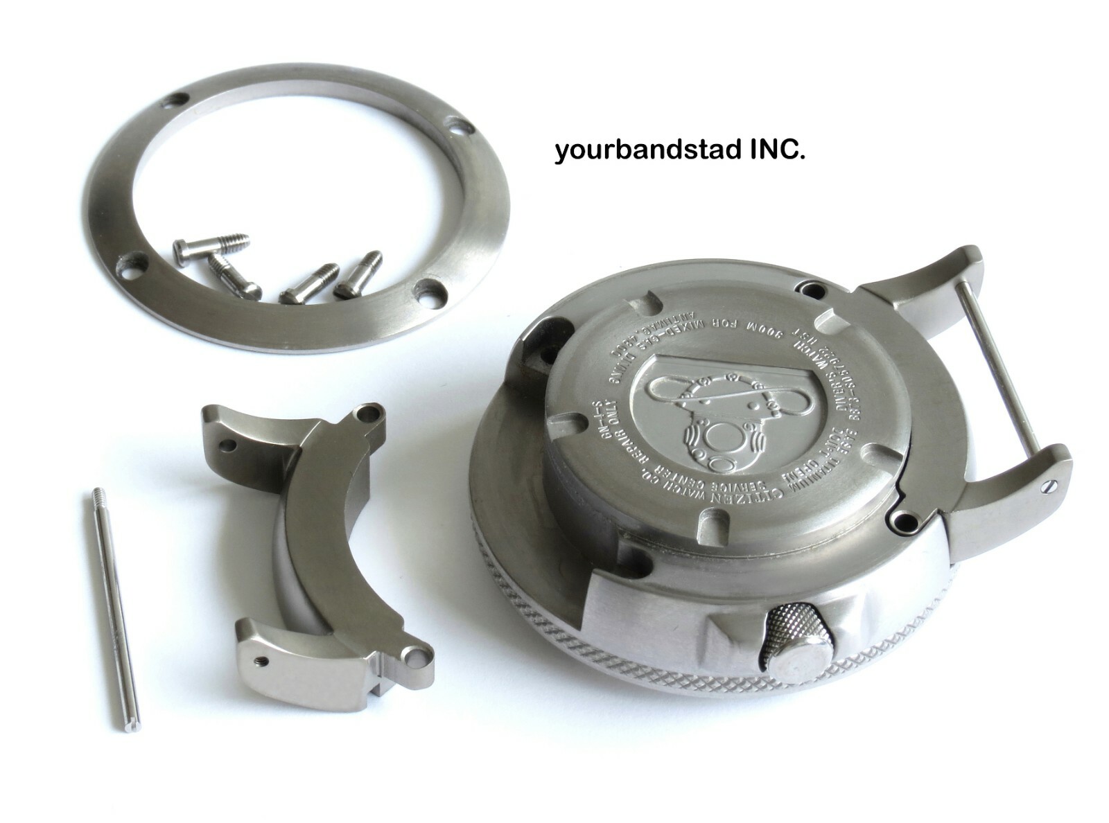 RING ADAPTER WITH TWO SILVER ADAPTERS FITS CITIZEN BJ8050 ECOZILLA ECO-ZILLA